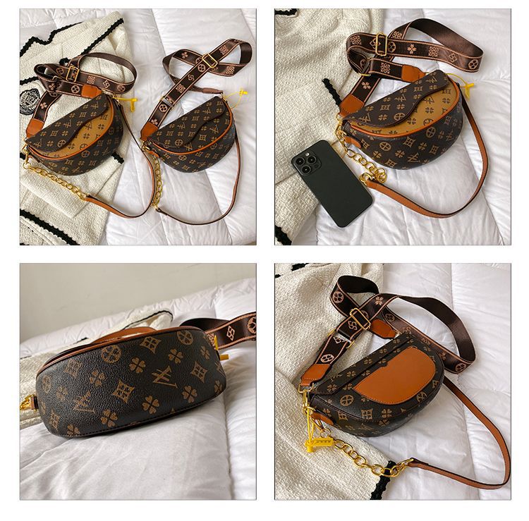 Designer Luxury Crossbody Shoulder Handbag.Women's Clutch Travel Tote Bag