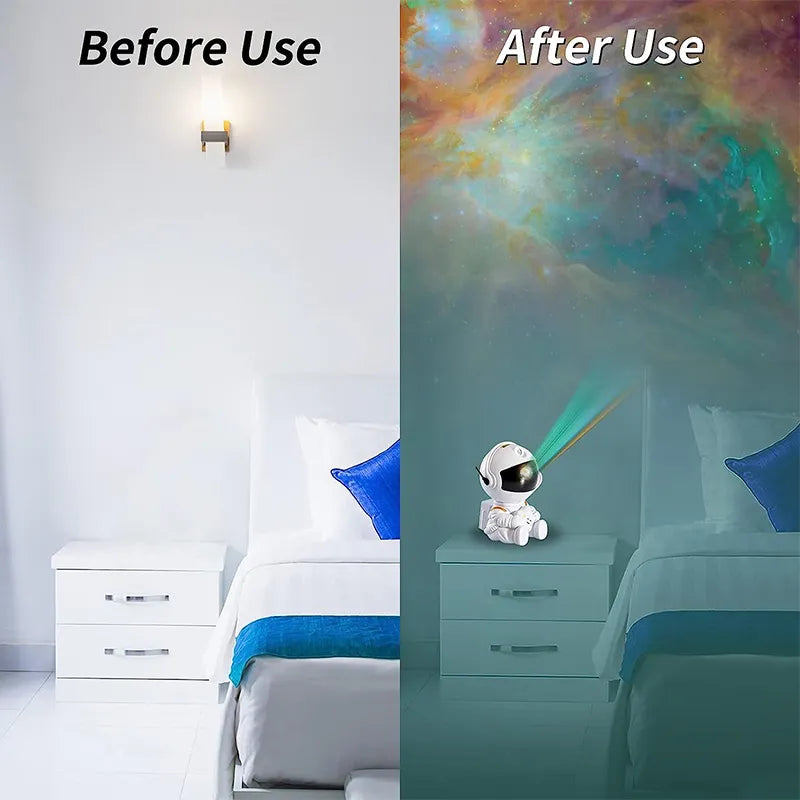 Galaxy Star Projector LED Night Light-Space Projector-Buddy Projector